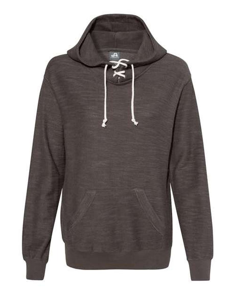 Women's French Terry Sport Lace Scuba Hooded Sweatshirt