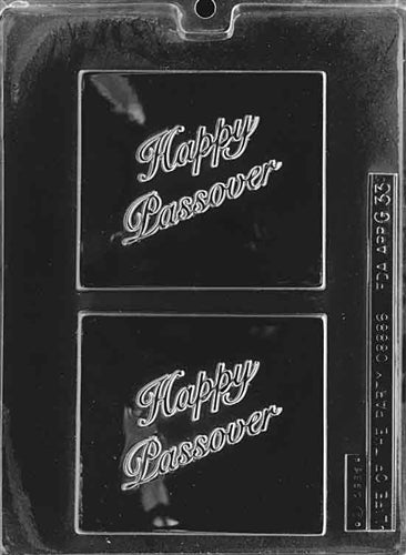 Happy Passover Chocolate Bar Mold - LPG033