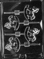 Rocking Horse Lolly Chocolate Mold - LPM065