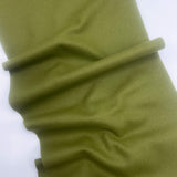 Avocado Green Wool Flannel Wool Flannel Fabric - Avocado Green, 60" Width
