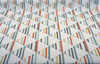 Waverly Flagship Tropic Embroidered Fabric - Off White Contemporary Geometric, 55" Width (By The Yard)
