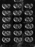 Twisted Pretzels Chocolate Mold - LPM070