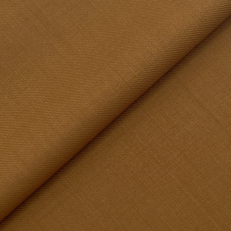 Chipmunk Brown Wool Blend Fabric - Brown, 60" Width