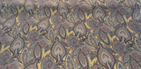 Paisley Nash Autumn Harvest 47J5951 Jacquard Upholstery Fabric - Mustard, Red, Teal, Blue, Black Paisley Damask Pattern, 56" Width (By The Yard)