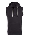 Men's Triblend Sleeveless Hooded Sweatshirt