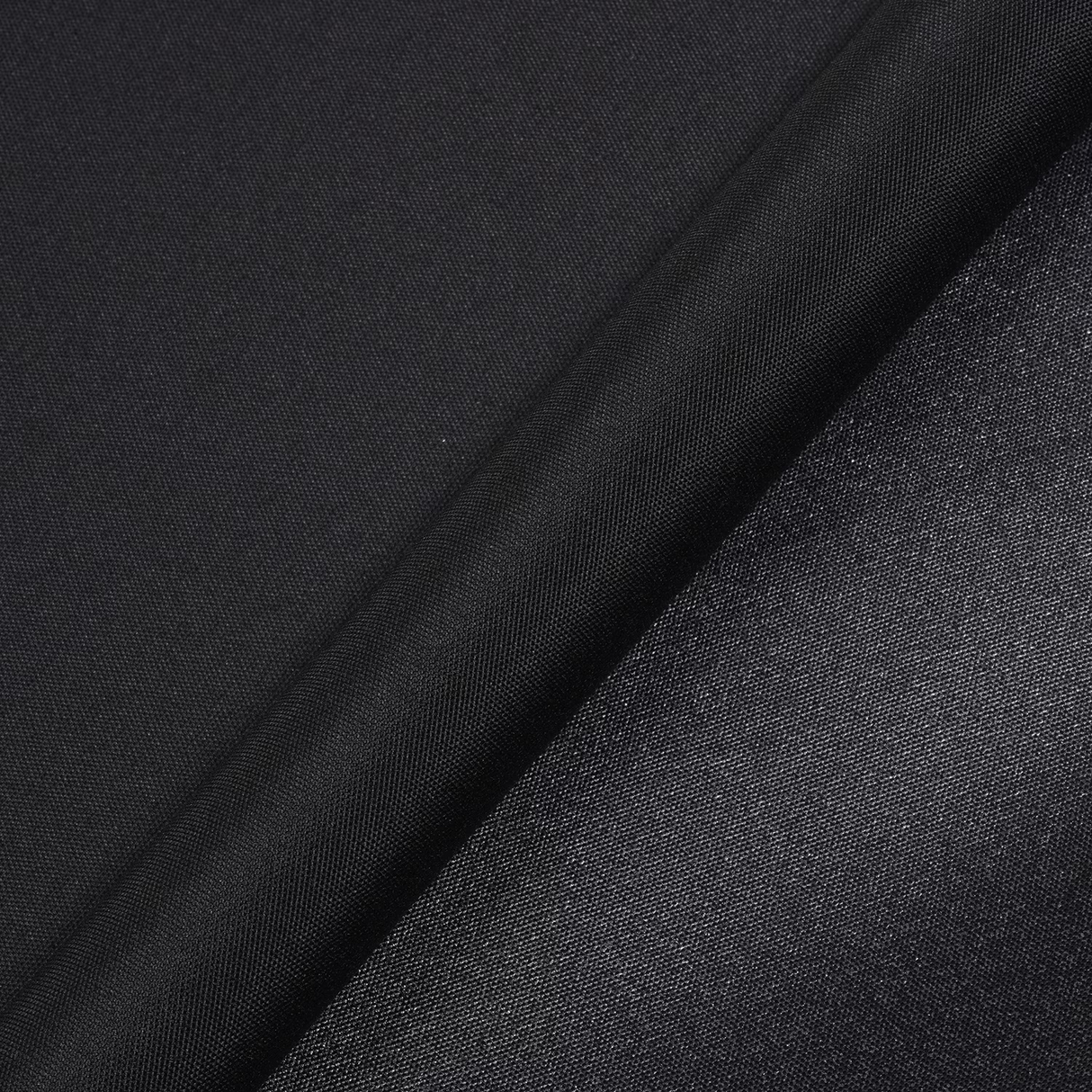 Sunbrella Firesist Solution Dyed Polyester Fabric - Black Solid, 60" Width (1 Yard)