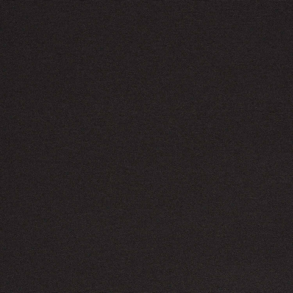 Sunbrella Firesist Solution Dyed Polyester Fabric - Black Solid, 60" Width (1 Yard)