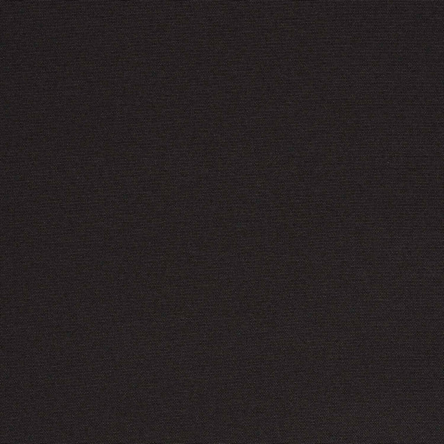 Sunbrella Firesist Solution Dyed Polyester Fabric - Black Solid, 60" Width (1 Yard)