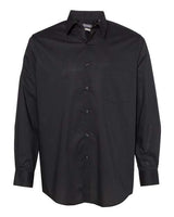 Broadcloth Point Collar Solid Shirt