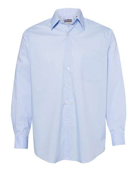 Broadcloth Point Collar Solid Shirt