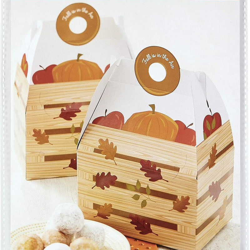 Wilton Caramel Apple Boxes harvest style