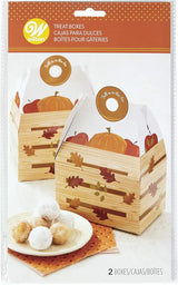 Wilton Caramel Apple Boxes harvest style