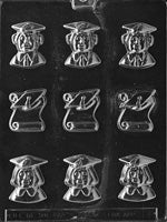 Graduate Bite Size Chocolate Mold - LPM025