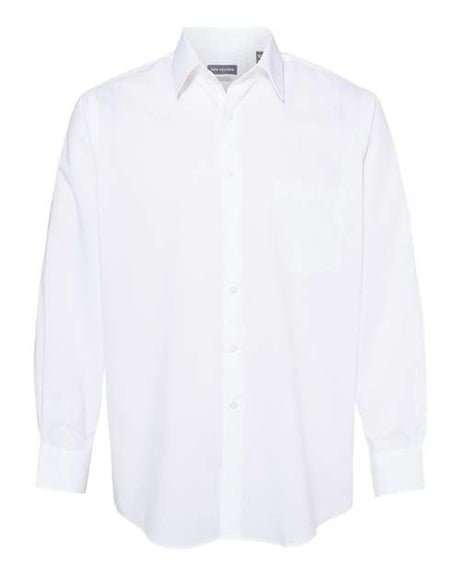 Broadcloth Point Collar Solid Shirt