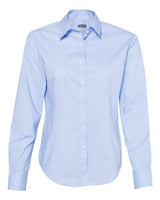 Women's Cotton/Poly Solid Point Collar Shirt