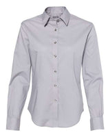 Women's Cotton/Poly Solid Point Collar Shirt