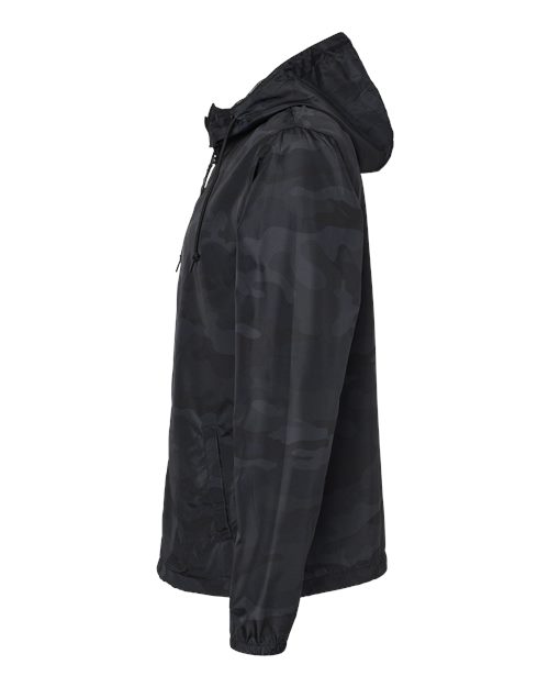 Men's Lightweight Waterproof Windbreaker Full-Zip Jacket