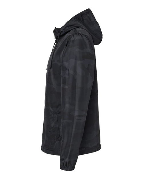Men's Lightweight Waterproof Windbreaker Full-Zip Jacket
