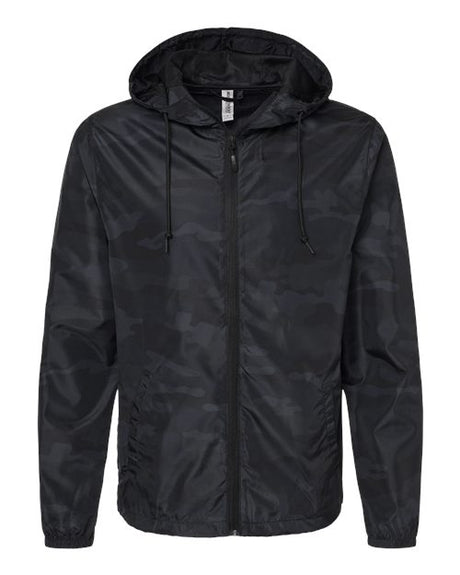 Men's Lightweight Waterproof Windbreaker Full-Zip Jacket