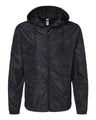 Men's Lightweight Waterproof Windbreaker Full-Zip Jacket