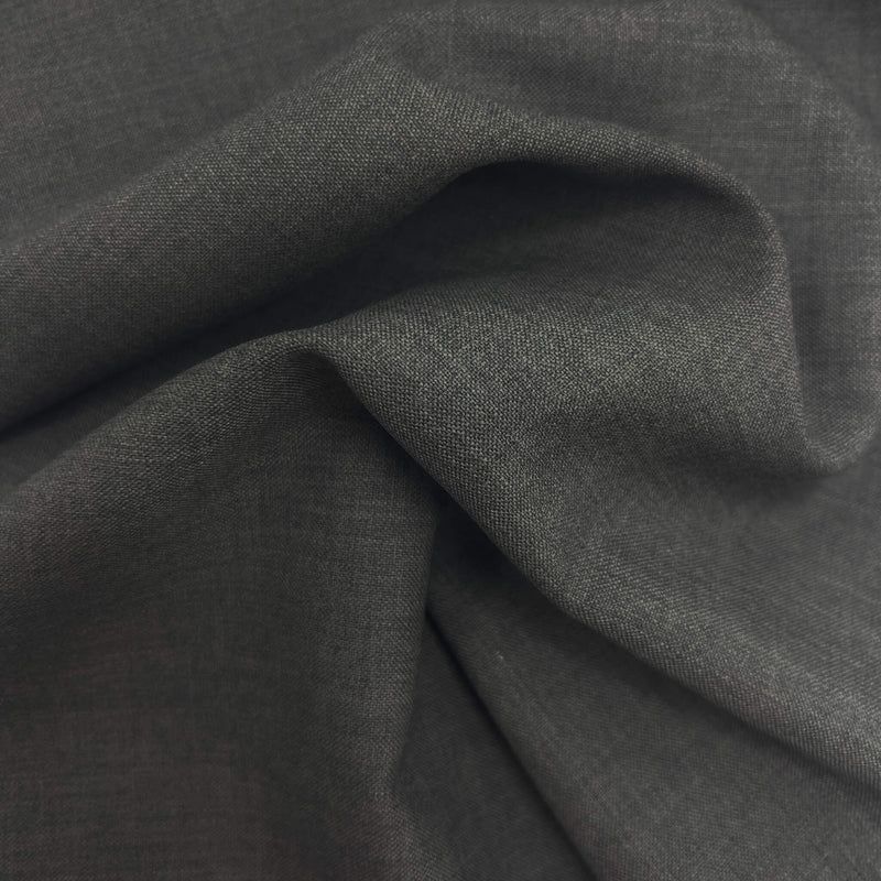 Grey Tropical Wool Fabric - 60" Width