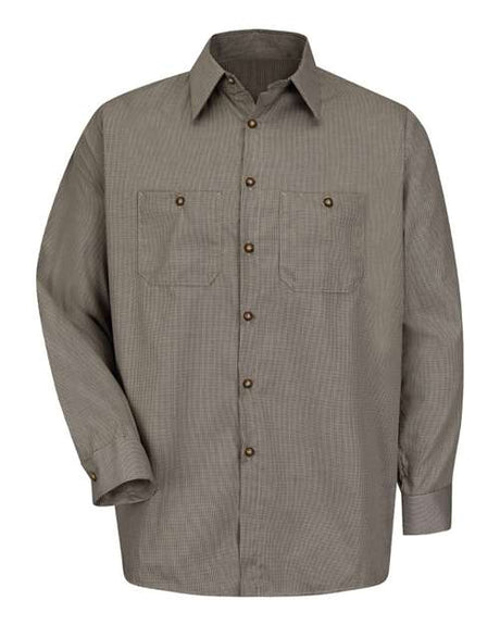 Red Kap Men's Tall Premium Long Sleeve Work Shirt