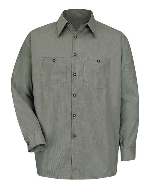 Red Kap Men's Tall Premium Long Sleeve Work Shirt