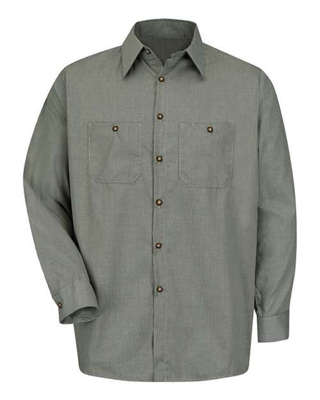 Red Kap Men's Tall Premium Long Sleeve Work Shirt