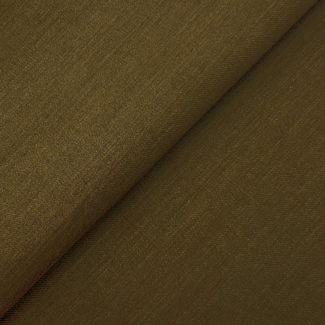 Bronze Olive Italian Wool Suiting Wool Fabric - Bronze Olive, 60" Width (1 Yard)