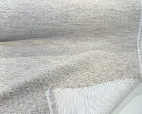 Sunbrella Boucle Twirl Acrylic Fabric - Sand Beige, Textured Finish, 54" Width (1 Yard)
