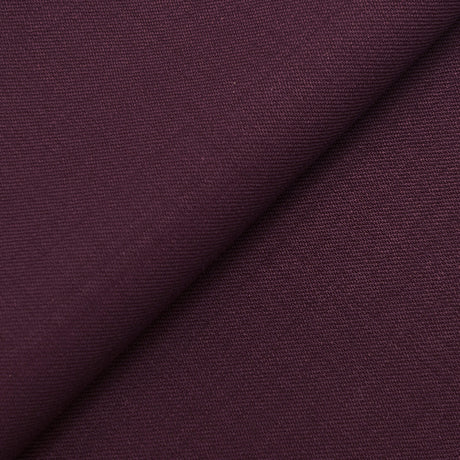 Royal Purple 100 Percent Wool Gabardine Fabric - Purple, 60" Width