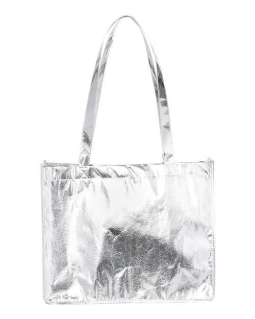 Metallic Large Tote Bag