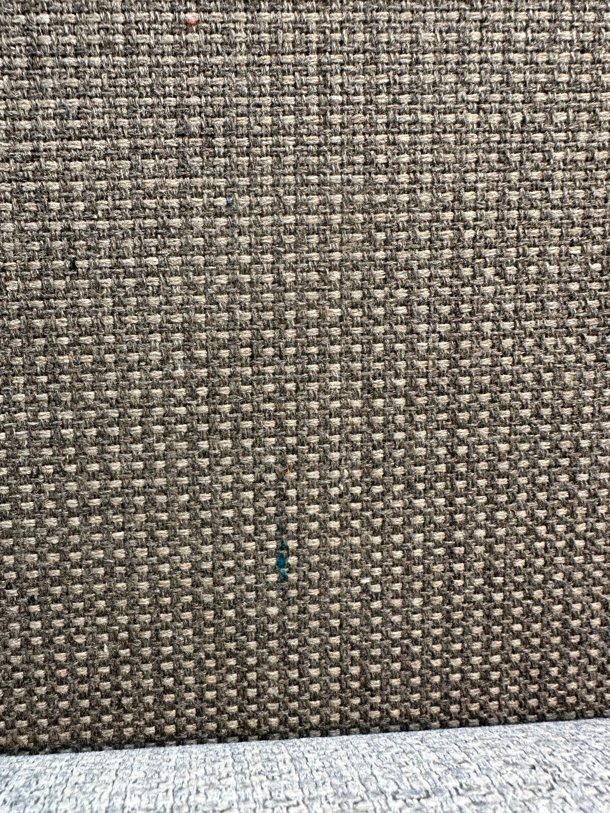 Sunbrella Loom Three 100 Percent Solution Dyed Acrylic Fabric - Greystone, Textured Solids, 54" Width (1 Yard)