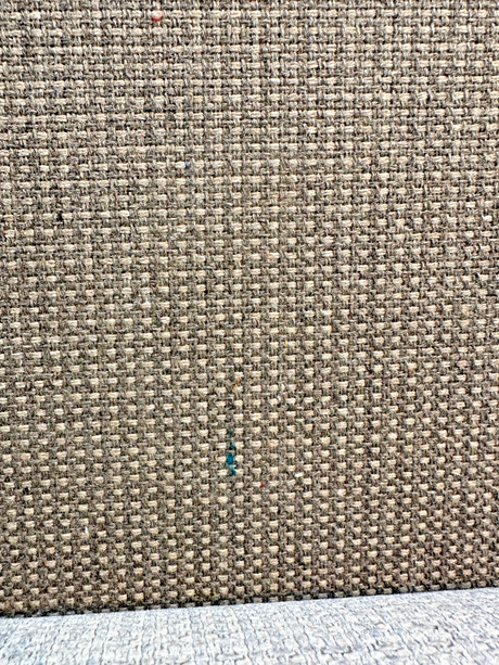 Sunbrella Loom Three 100 Percent Solution Dyed Acrylic Fabric - Greystone, Textured Solids, 54" Width (1 Yard)