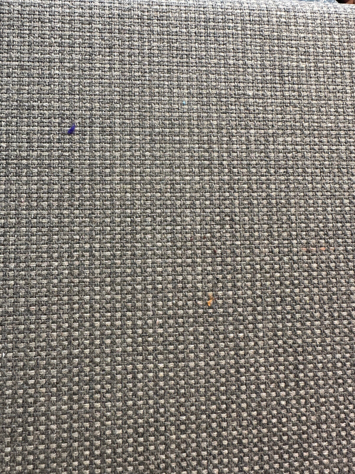 Sunbrella Loom Three 100 Percent Solution Dyed Acrylic Fabric - Greystone, Textured Solids, 54" Width (1 Yard)