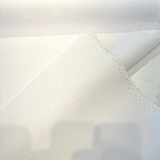 Sunbrella Boucle Twirl White Acrylic Fabric - White Textured Boucle, 54" Width (1 Yard)