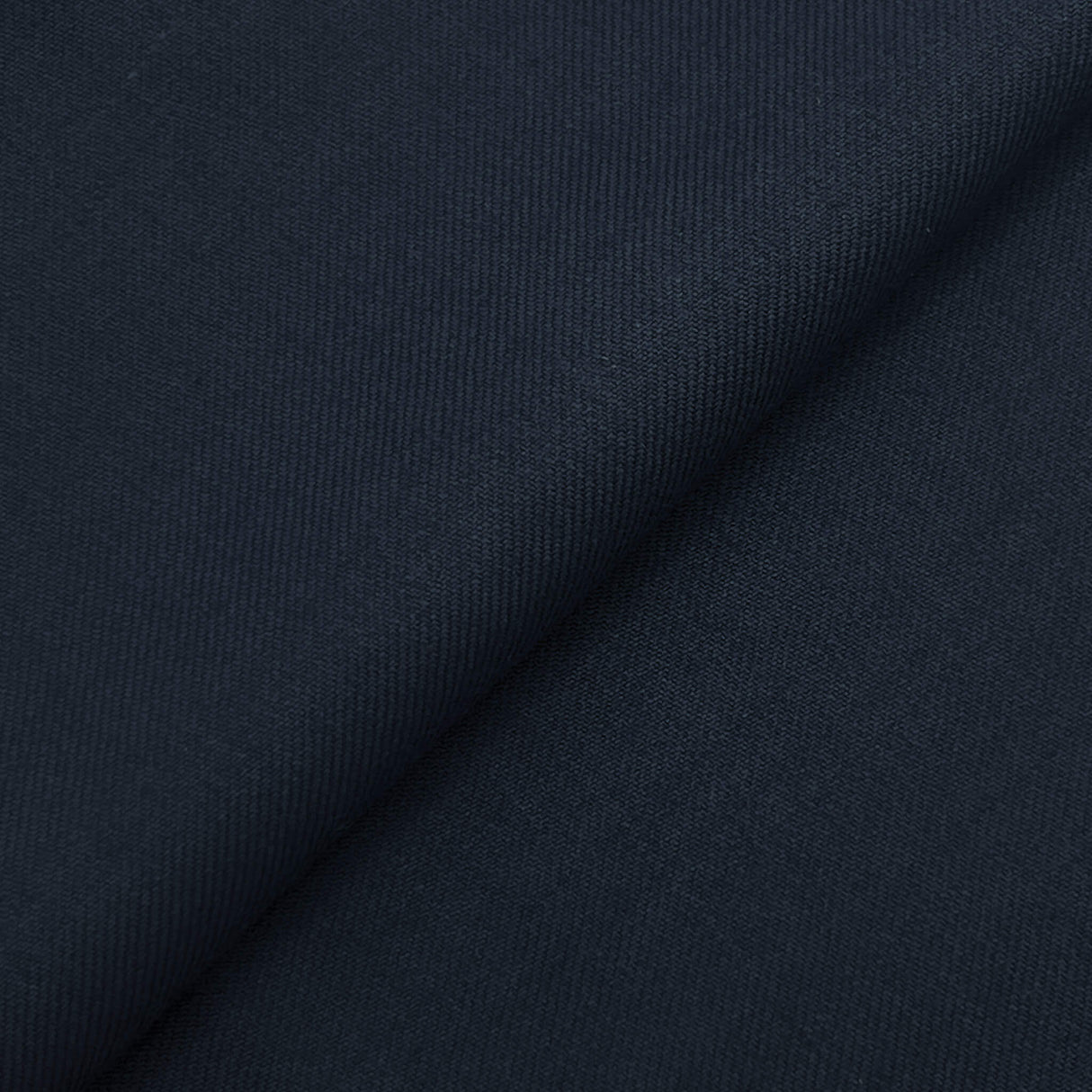 Navy Blue Wool Gabardine Fabric - Solid Navy Blue, 60" Width