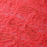 Passion Paisley Nylon Spandex Fabric - Assorted Colors, Paisley Lace, 58/60" Width (1 Yard)