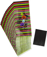 Trick Or Treat Halloween Treat Bags gifts with strips