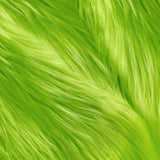 Faux Fur Soft Shaggy Heavy Weight Long Pile Solid Acrylic Fabric - Charcoal, Black, White, Tan, Brown, Neon Lime, 58/60" Width