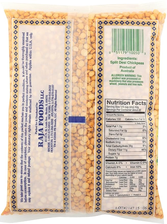 Swad Chana Dal 2 Pounds