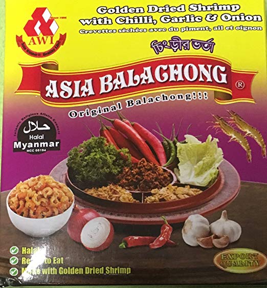 Asia Balachong Golden Dried Shrimp With Chilli Gar