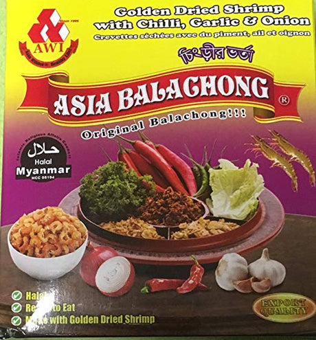 Asia Balachong Golden Dried Shrimp With Chilli Gar