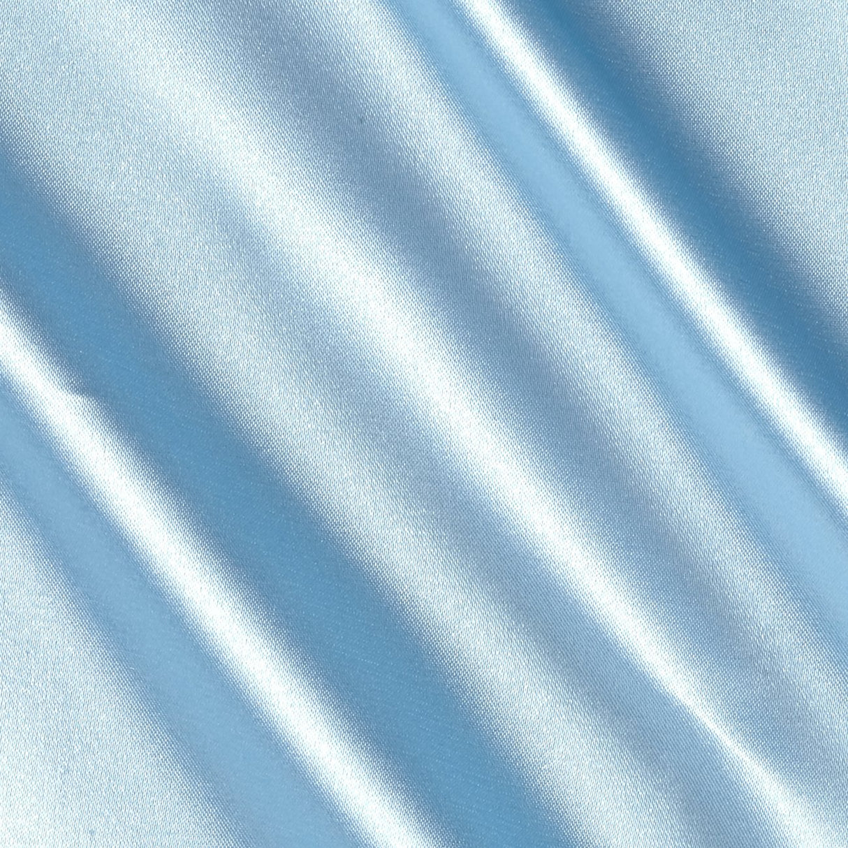 1 Yard Baby Blue Satin Fabric for Dresses Bridal Decor Costumes with Roll Options 60 Inch Width