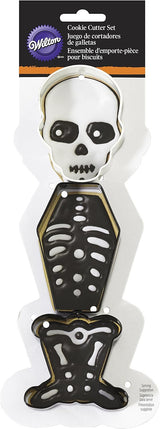 Wilton 3 Piece Skeleton Cookie Cutter Set