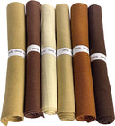 Acrylic Felt Craft Rolls Brown Palette 12 x 18