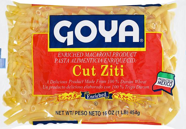 Goya Cut Ziti 1 Lb