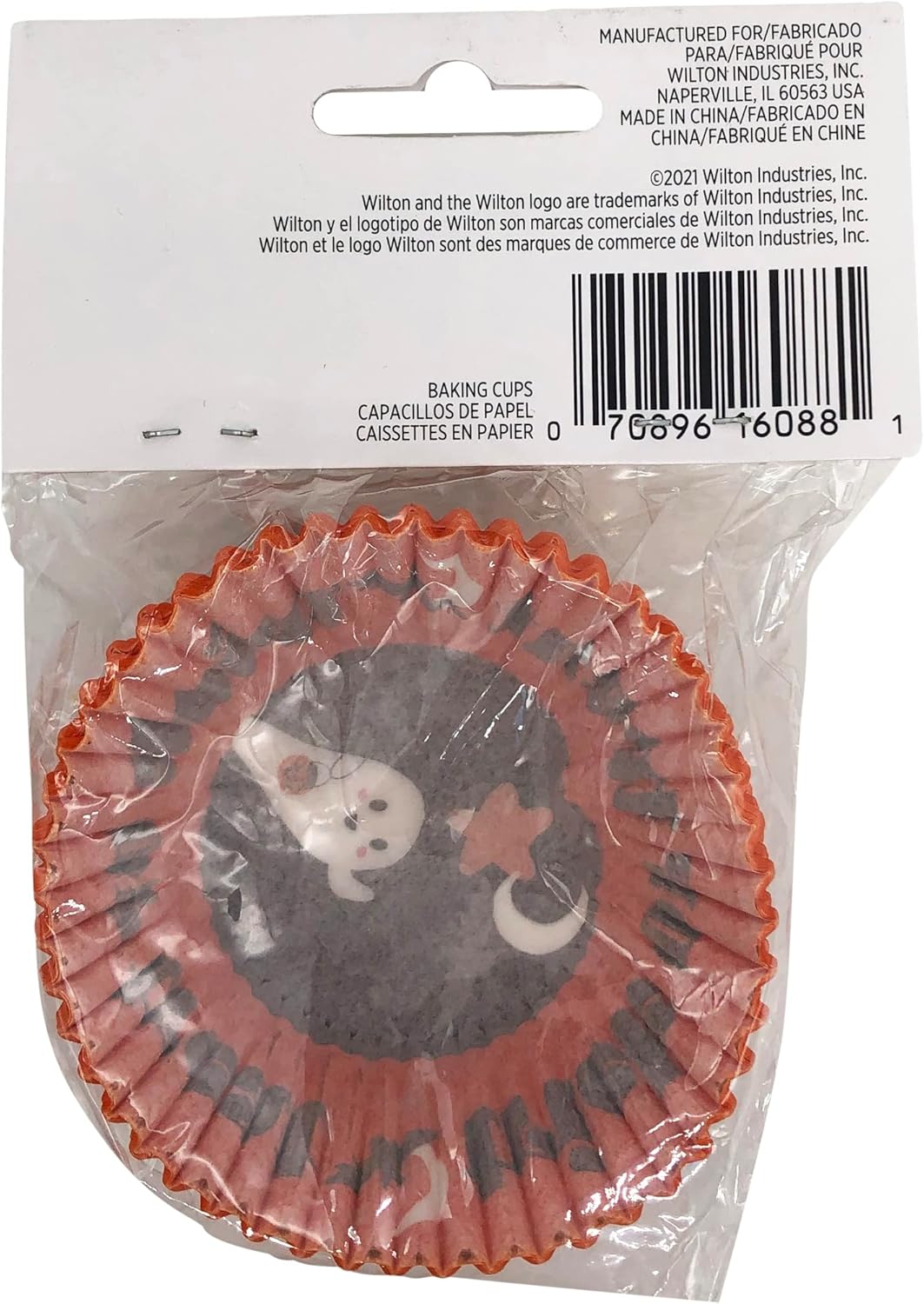 Wilton Trick or Treat Cupcake Baking Cups 75/Pkg