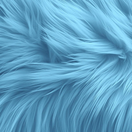 Faux Fur Fabric Shaggy Plush Long Pile 60" Wide