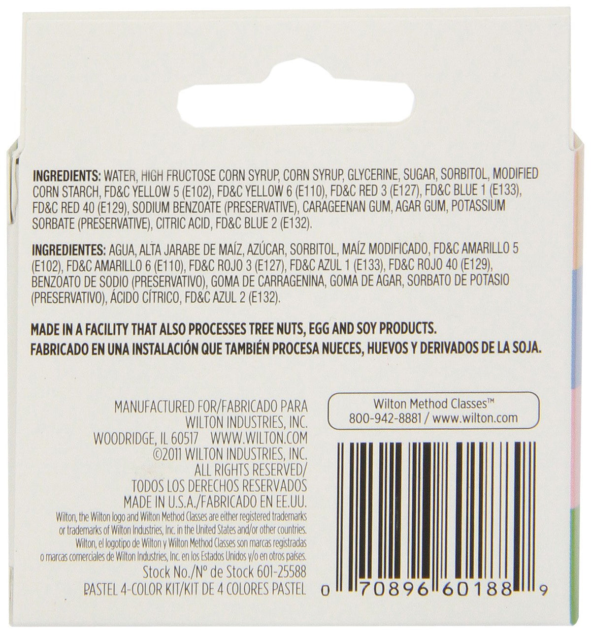 Wilton Pastel 4-Piece Icing Color Set
